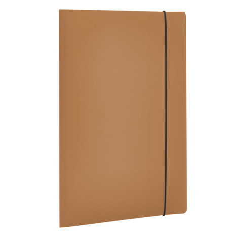 Cartellina 3 lembi HOLOS - PP - 25 x 35cm - marrone - Fellowes