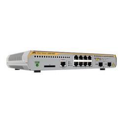 Allied Telesis AT x230-10GT - Switch - L2+ - gestito - 8 x 10/100/1000 + 2 x Gigabit SFP - desktop, montabile su rack