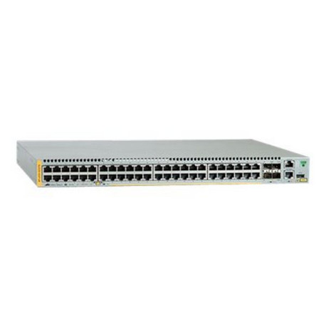 Allied Telesis AT x930-52GPX - Switch - L3 - gestito - 48 x 10/100/1000 (PoE+) + 4 x 1 Gigabit / 10 Gigabit SFP+ - desktop, mon