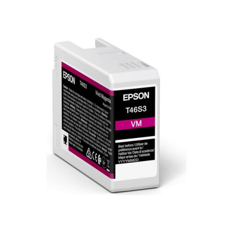 Epson T46S3 - 25 ml - magenta Vivid - originale - serbatoio inchiostro - per SureColor SC-P700