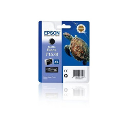 Epson T1578 - 25.9 ml - XL - nero opaco - originale - blister - cartuccia d'inchiostro - per Stylus Photo R3000