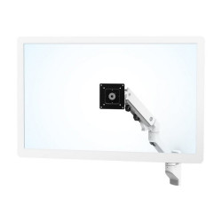 Ergotron HX - Kit montaggio (braccio per montaggio a muro) - per Monitor - bianco - dimensione schermo: up to 49"