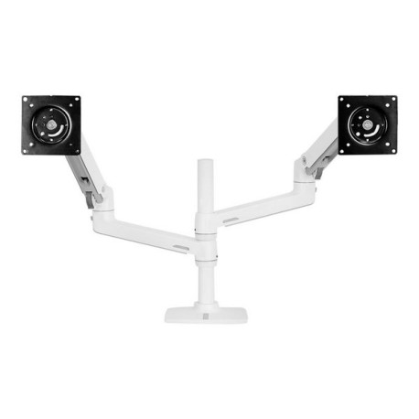 Ergotron LX - Kit montaggio (morsetto per montaggio su scrivania, asta, 2 bracci snodati, 2 staffe di prolunga) - per 2 display