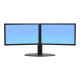 Ergotron Neo-Flex - Supporto - per 2 display LCD - nero - dimensione schermo: fino a 24" - desktop