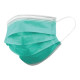 GIMA GISAFE - Maschera chirurgica - usa e getta - tessuto non tessuto - verde chiaro - Classe 1 (pacchetto di 50)