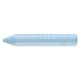 Gomma a forma di matita Grip 2001 - 90 x15 x15 mm - blue - Faber Castell