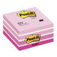 Cubi Post-it Pastello 2028-P - - colore rosa pastello rosa corallo rosa neon rosa ultra bianco (x3) 76x76 mm Fg. 450 (Conf. 1)