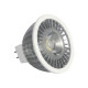 Hamlet - LED spot light bulb - forma: MR16 - GU5.3 - 5 W - luce bianca calda - 3000 K