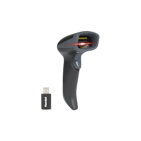 Hamlet HBCS-2D110W - Scanner per codici a barre - portatile - con decodifica - Bluetooth 4.0, RF(2.4 GHz), USB-C