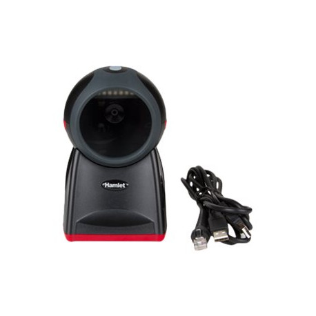 Hamlet HBCS-2D360 - Scanner per codici a barre - desktop - imager 2D - con decodifica - USB