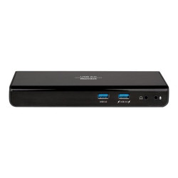 Hamlet HDOCKS300 Dual Display DVI+HDMI - 6 Port USB Hub - LAN - AUDIO - Docking station - USB - DVI, HDMI - GigE