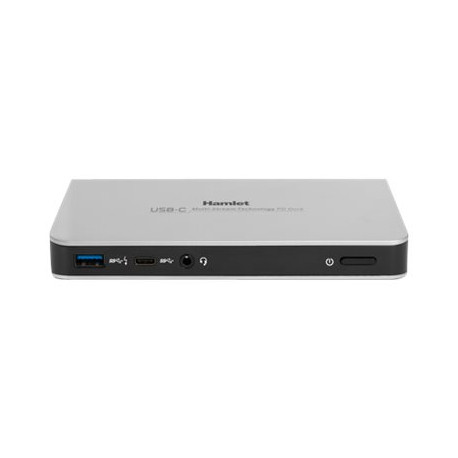 Hamlet HDOCKS500C - Docking station - USB-C - HDMI - GigE