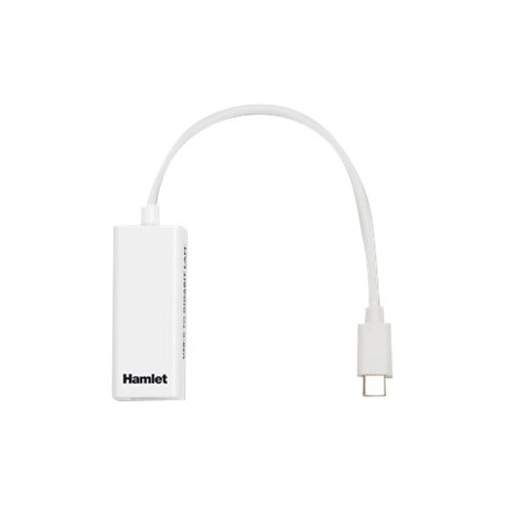 Hamlet HNU3GIGATC - Adattatore di rete - USB-C - Gigabit Ethernet