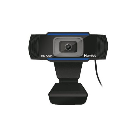 Hamlet HWCAM720 - Webcam - colore - 2 MP - 1280 x 720 - 720p - audio - USB