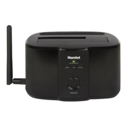 Hamlet HXDDWIFI - Server NAS - SATA 6Gb/s - USB 3.0 / Ethernet 10/100 / 802.11b/g/n