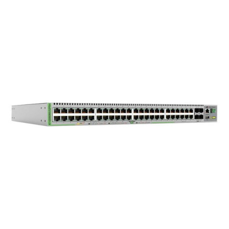 Allied Telesis CentreCOM AT-GS980MX/52PSM - Switch - L3 - gestito - 40 x 10/100/1000 (PoE+) + 8 x 100/1000/2.5G/5G (PoE+) + 4 x