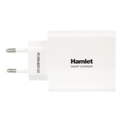 Hamlet XPWCU425 - Alimentatore - 25 Watt - 2.4 A - 4 connettori di uscita (USB)