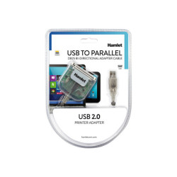 Hamlet XUPP25 - Scheda parallela - USB 2.0 - IEEE 1284