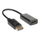 Hamlet XVADP-HDM - Adattatore video - DisplayPort maschio a HDMI femmina - supporto 1080p