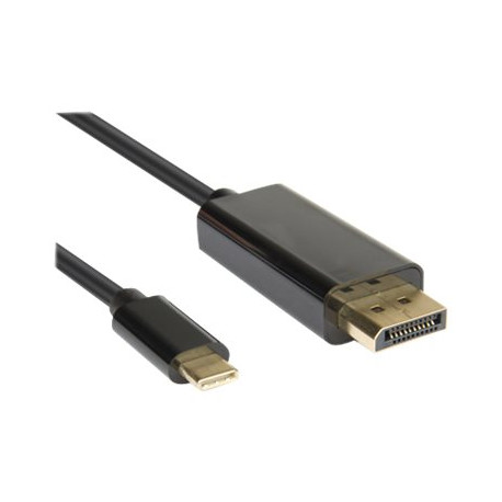 Hamlet XVAUC-DP4K20 - Cavo adattatore - USB-C (M) a DisplayPort (M) - USB 3.1 - 2 m - supporto 4K