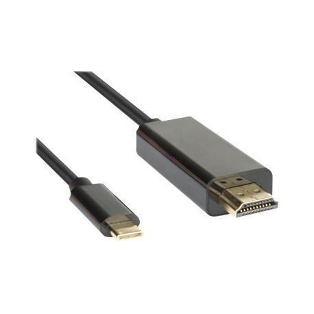 Hamlet XVAUC-HDM4K20 - Adattatore video esterno - USB-C 3.1 - HDMI