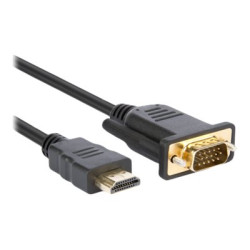 Hamlet XVCHDM-VGA180 - Cavo adattatore - HDMI maschio a HD-15 (VGA) maschio - 1.8 m - supporto 1080p