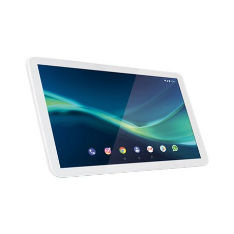 Hamlet Zelig Pad 412LTE - Tablet - Android 8.1 (Oreo) - 16 GB - 10.1" IPS (1280 x 800) - slot microSD - 4G - bianco