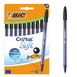 Bic CF10 CRISTAL SOFT NERO 1,2MM