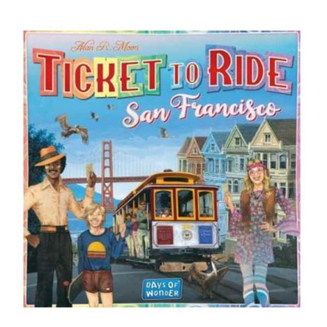 Asmodee TICKET TO RIDE SAN FRANCISCO