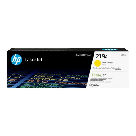 HP 219A - Giallo - originale - LaserJet - cartuccia toner (W2192A) - per P/N: 499Q8F-B19