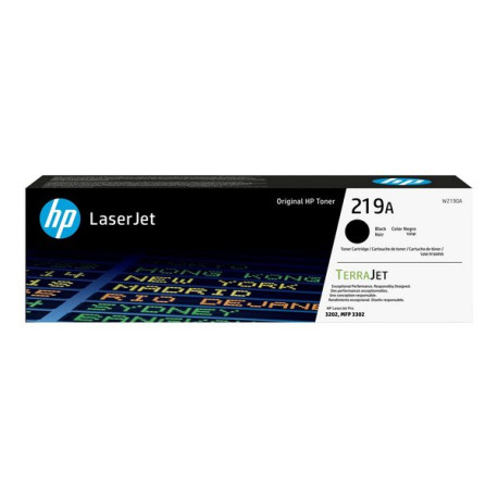 HP 219A - Nero - originale - LaserJet - cartuccia toner (W2190A) - per P/N: 499Q6F-B19, 499Q8F-B19