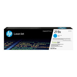 HP 219X - Alta resa - ciano - originale - LaserJet - cartuccia toner (W2191X) - per P/N: 499Q6F-B19, 499Q8F-B19