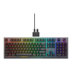 Alienware Tri-Mode AW920K - Tastiera - AlienFX per tasto RGB/16,8 milioni di colori - senza fili - USB, 2.4 GHz, Bluetooth 5.1 