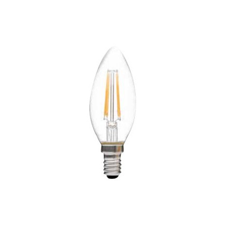 Illumia Prestige Glass - Lampadina con filamento LED - E27 - 3.7 W (equivalente 40 W) - luce bianca calda - 2700 K