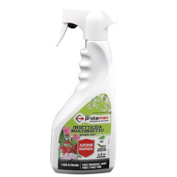 Insetticida/aficida spray multinsetto - pronto uso con PFnPO - 500 ml - Protemax