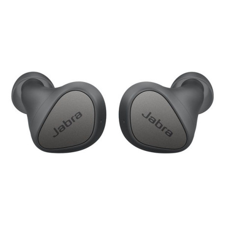 Jabra Elite 3 - True wireless earphones con microfono - in-ear - Bluetooth - isolamento dal rumore - grigio scuro