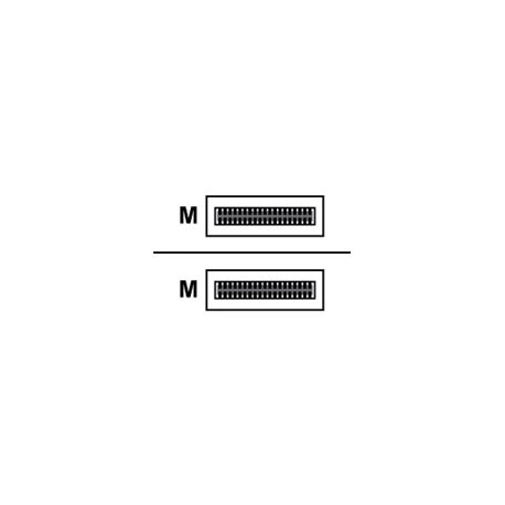 HPE X241 - Cavo applicazione diretta 100GBase - QSFP28 (M) a QSFP28 (M) - 5 m - per HPE Aruba 8325-32C, 8325-48Y8C- CX 10000 Em