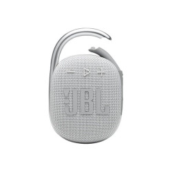 JBL Clip 4 - Altoparlante - portatile - senza fili - Bluetooth - bianco