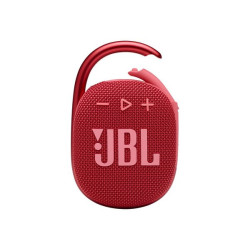 JBL Clip 4 - Altoparlante - portatile - senza fili - Bluetooth - rosso