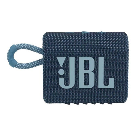 JBL Go 3 - Altoparlante - portatile - senza fili - Bluetooth - 4.2 Watt - blu