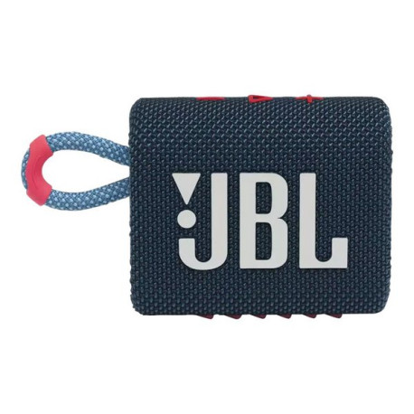 JBL Go 3 - Altoparlante - portatile - senza fili - Bluetooth - 4.2 Watt - blu/rosa