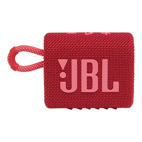 JBL Go 3 - Altoparlante - portatile - senza fili - Bluetooth - 4.2 Watt - rosso