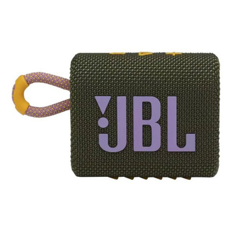 JBL Go 3 - Altoparlante - portatile - senza fili - Bluetooth - 4.2 Watt - verde