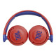 JBL Jr310BT - Cuffie con microfono - on-ear - Bluetooth - senza fili - rosso