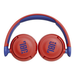 JBL Jr310BT - Cuffie con microfono - on-ear - Bluetooth - senza fili - rosso