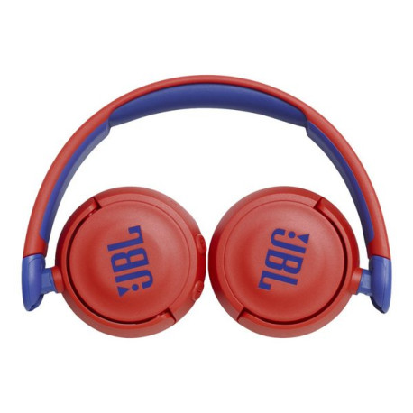 JBL Jr310BT - Cuffie con microfono - on-ear - Bluetooth - senza fili - rosso