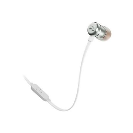 JBL TUNE 290 - Auricolari con microfono - in-ear - cablato - jack 3,5 mm - argento