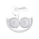 JBL TUNE 500 - Cuffie con microfono - on-ear - cablato - jack 3,5 mm - bianco