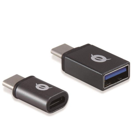 Conceptronic ADATTATORE OTG USB-C (Da USB-C a USB-A e da USB-C a Micro USB)