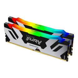 Kingston FURY Renegade RGB - DDR5 - kit - 32 GB: 2 x 16 GB - DIMM 288-PIN - 7600 MHz / PC5-60800 - CL38 - 1.45 V - senza buffer